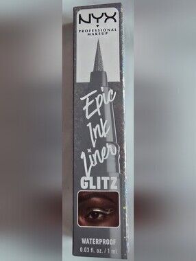 NYX Epic Ink Liner Glitz Metallic Glitter Eyeliner-Flashy Flare